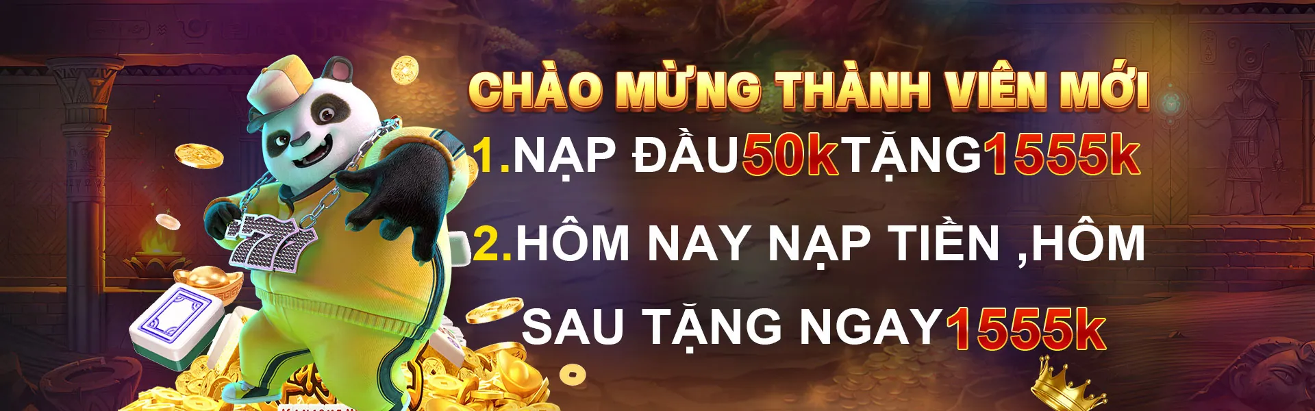 Banner khuyến mãi LuckyWin 2026 với các ưu đãi độc quyền